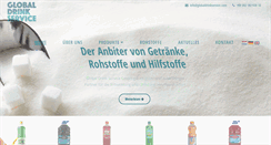 Desktop Screenshot of globaldrinkservice.com